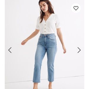 Madewell - Classic Straight Jeans